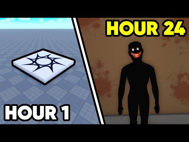 I made a REALISTIC Roblox HORROR Game in 24 HOURS