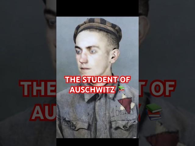 The student of AUSCHWITZ! #history #worldwar2