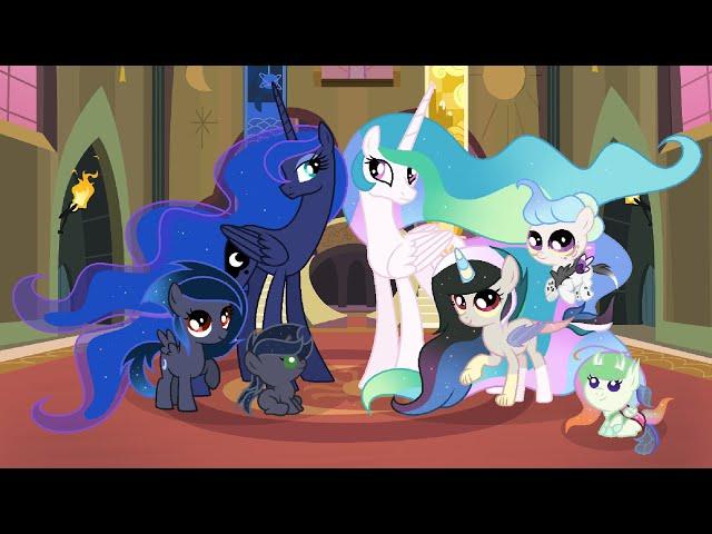 MLP [Next Gen] Children of the day and night ( SpeedPaint )