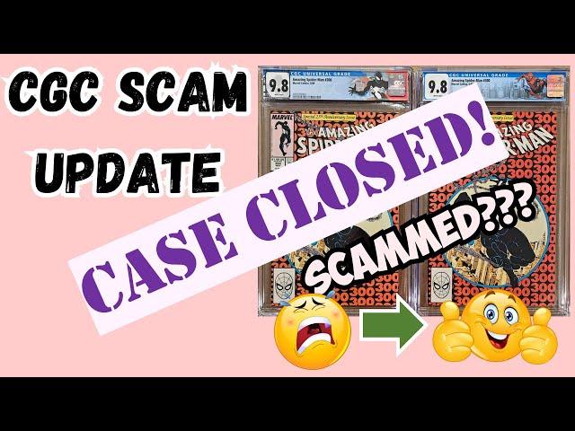 CGC Reholder Scam - FINAL UPDATE!!!