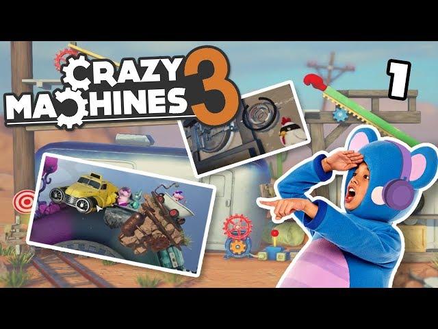 Crazy Machines 3 EP 1 | Mother Goose Club Let's Play