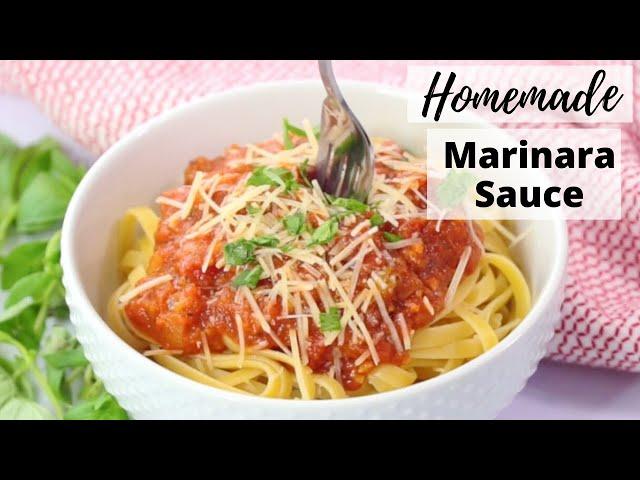 The Best Homemade Marinara Sauce | The Carefree Kitchen