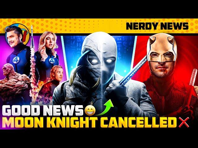 Moon Knight Season 2 Cancelled, D23 Marvel New Trailers, Stranger Things Finale  | Nerdy News #337