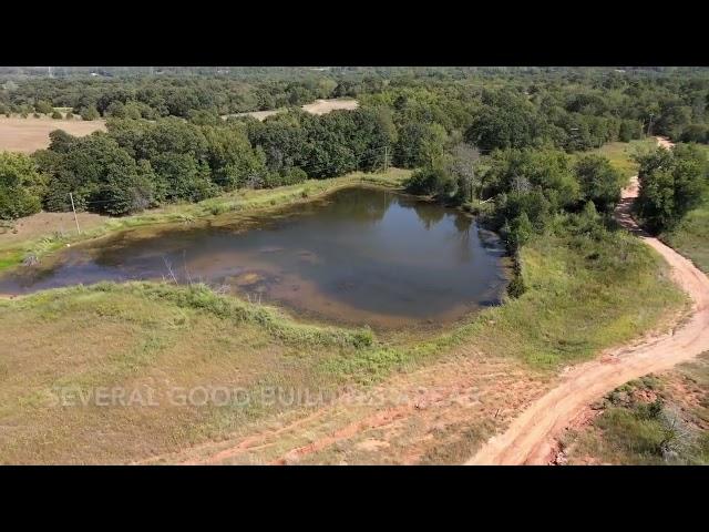 10 Acres with Pond and Power