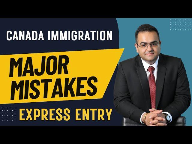 Express Entry Major Mistakes, Issue of Non-Accompanying Spouse - Canada Immigration IRCC Updates