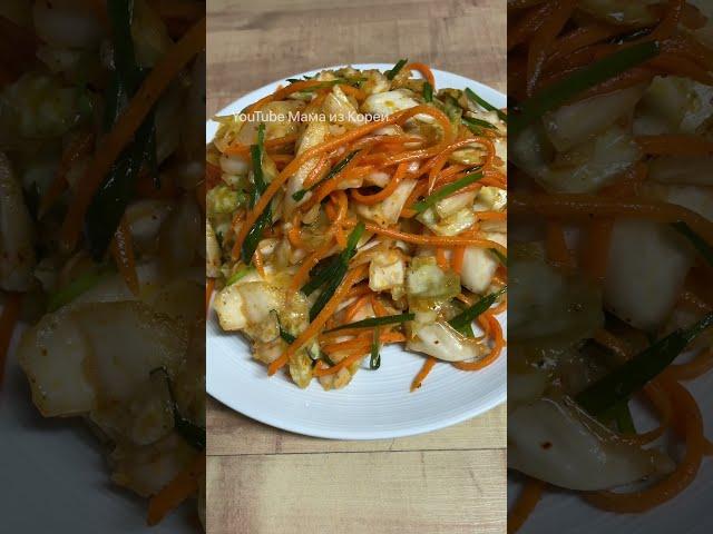 Салат из капусты и моркови по корейски