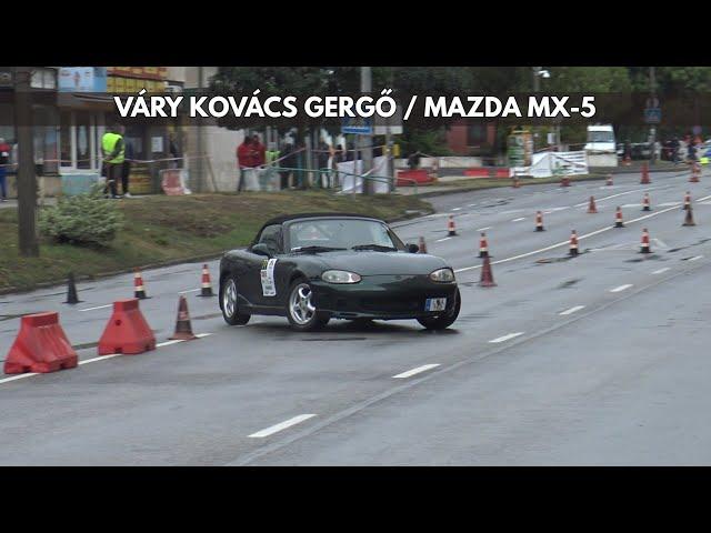 Váry Kovács Gergő / Mazda MX-5 / Komlói óriásszlalom 2024. - TheLepoldMedia