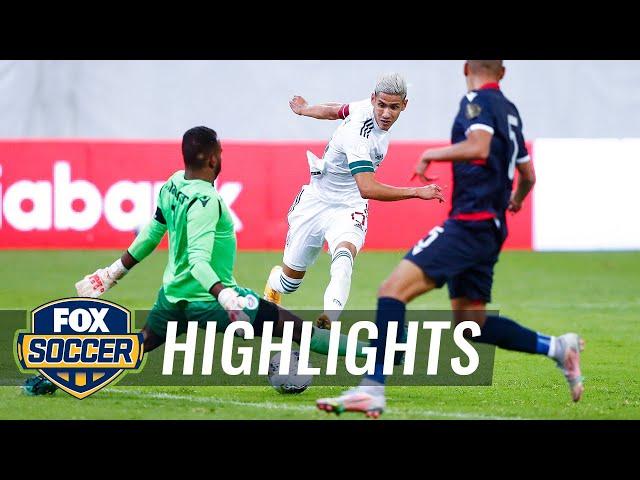 Cordova nets hat-trick, Mexico wins CONCACAF Olympic qualifying first match | FOX SOCCER HIGHLIGHTS