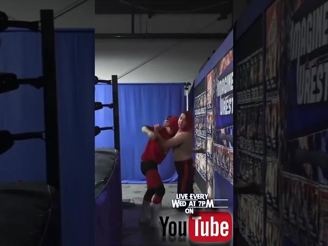 Like a ping pong ball #imagine #professionalwrestling #prowrestling