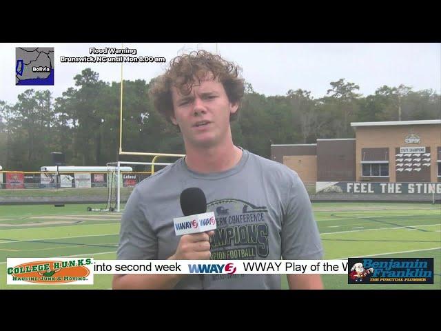 WWAY Student Athlete of the Week: Josh Hauser