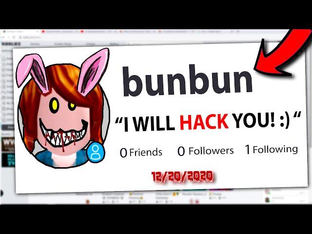 Scariest HACKER Group In ROBLOX?! The Roblox Bun Bun Girls