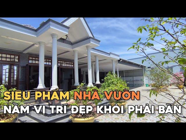 Ms 0207 Siêu phẩm nhà vườn ao cá hoàn công tặng kiểng bao sổ nằm vị trí cực đẹp view sông chợ gạo