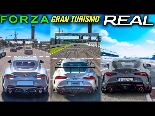 Forza Motorsport vs Gran Turismo 7 vs Real Life