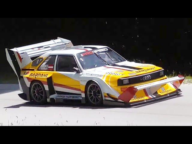 Quattrolegende 2023/Highlights/Pure 5 Zylinder Sound/Audi S1 Group B and many more