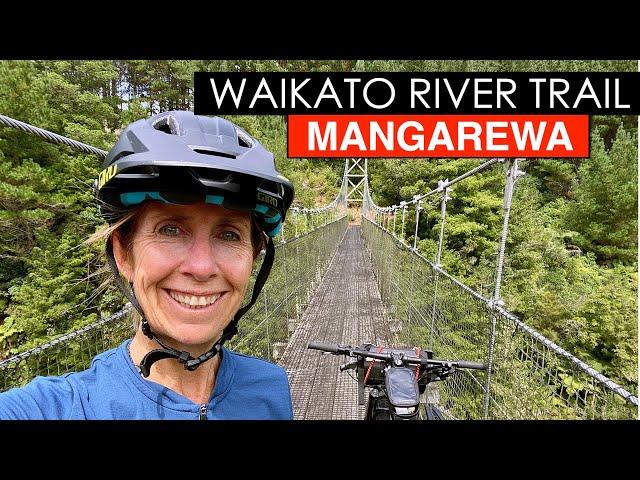 Where is the MANGAREWA section of the WAIKATO RIVER TRAILS?