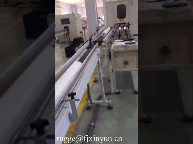 Automatic single roll toilet paper making machine production line