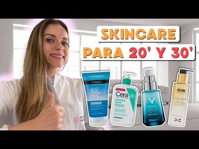 RUTINA DE SKINCARE COMPLETA si tenés entre 20 y 30 años