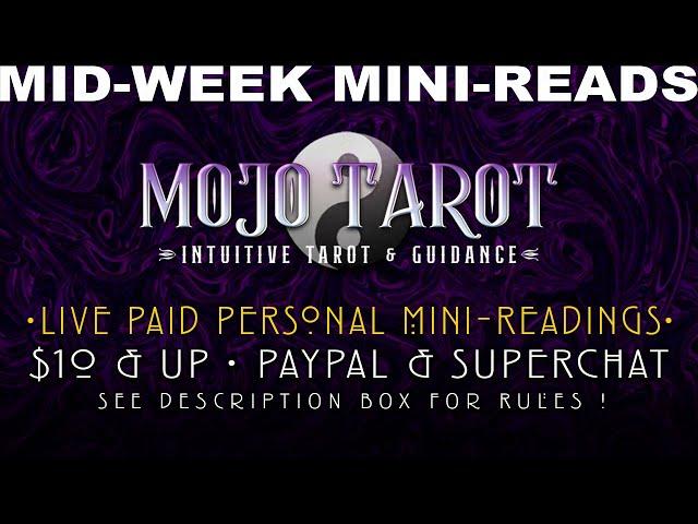 MID-WEEK MINIS! • Paid Personal Q & A  • $10 Paypal/Superchat • SEE DESCRIPTION BOX!l Q & As