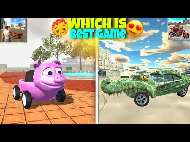 Indian Bike Driving 3D Vs Indian Bike & Car Master 3d | Comparison Video - Whis Is Best Game ?