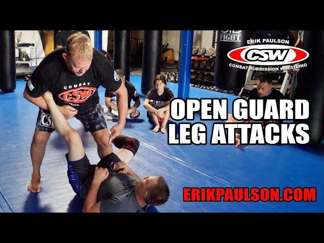 Open Guard Leg Attacks
