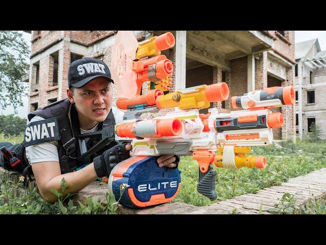 LTT Game Nerf War : Elite Soldier Squad Warriors SEAL X Nerf Guns Fight Crime Mr Zero Scazy