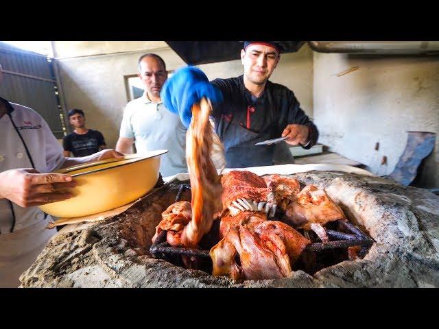 Ultra-Tender TANDOORI LAMB!! | Food Tour + Attractions in Bukhara - Silk Road Uzbekistan!