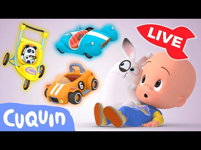  LIVE  Learn colors, numbers and shapes with Cuquín | Educational videos for kids