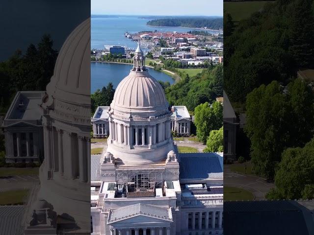 Aerial Exploration of Olympia, WA 