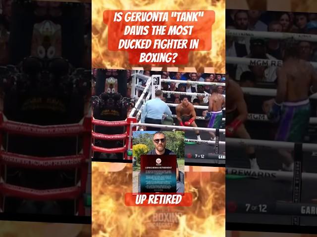 Is Gervonta “Tank” Davis the Most Ducked Fighter in Boxing? #boxing #boxinghighlights