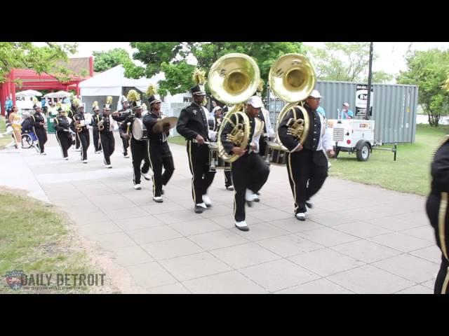 Martin Luther King Jr. High School Marching Band At The 2016 Detroit Grand Prix