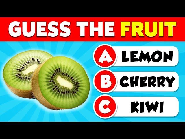 Guess the Fruit Quiz (Easy, Medium Hard, Impossible) 