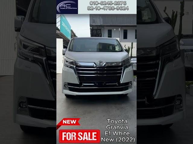 Toyota Granvia E1 White New (2022)