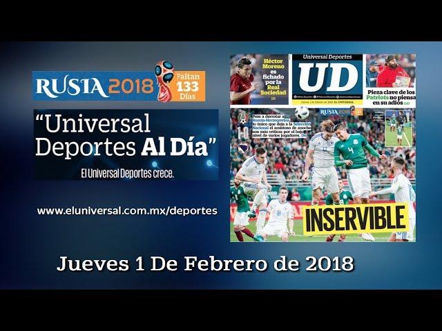 1 de Marzo 2018 - Universal Deportes Al Día