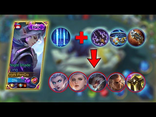 BEST ITEM BUILD FOR LING 2021! | MOBILE LEGENDS PC ~NOLING GAMING