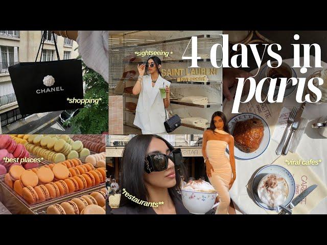 4 DAYS IN PARIS WITH MY BOYFRIEND | travel vlog: cafes, shopping, best restaurants & sightseeing