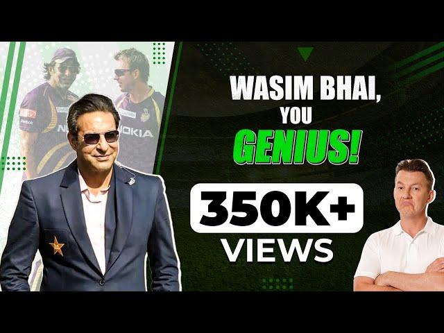 THE GENIUS OF WASIM AKRAM I PAKISTAN I BRETT LEE TV