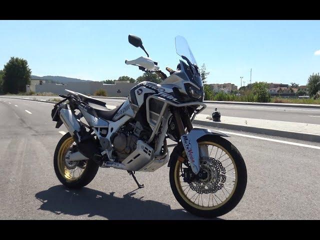 AFRICA TWIN ADVENTURE SPORTS 2019 | 4K | DETAILS | TEST 200 KM/H