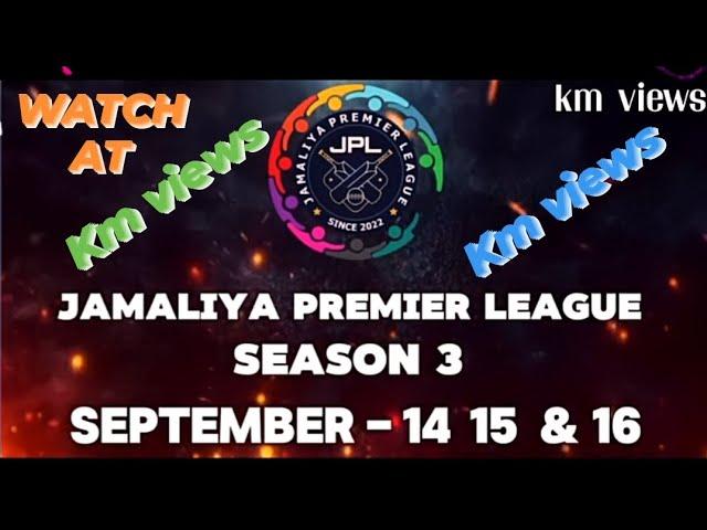 JAMALIYA PREMIER LEAGUE SEASON 3 SEPTEMBER 14/15 AND 16 AT JAMALIYA  PLAY GROUND WATCH AT km views