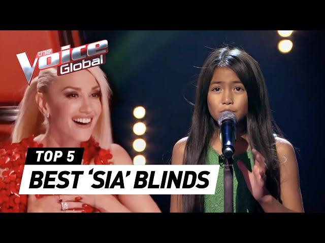 BEST ‘SIA’ Blind Auditions in The Voice (Kids) | The Voice Global