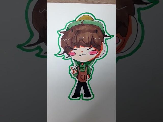 내가 대충 그린그림 #잠뜰tv#덕개#수현#공룡