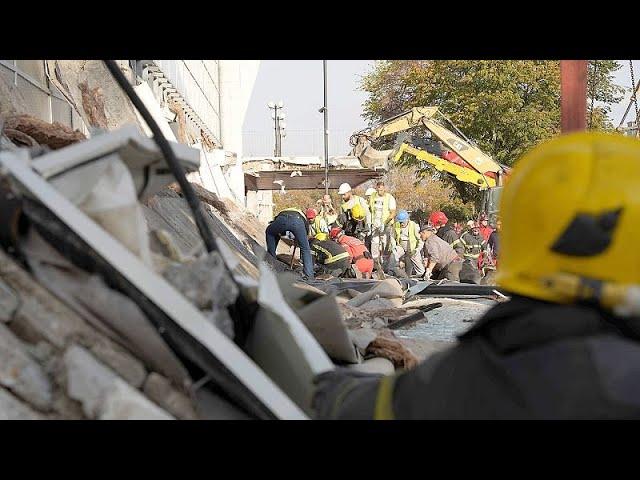 Roof collapse at railway station in Serbia kills at least 13