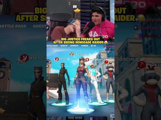 Big Justice Reacts To Renegade Raider! 