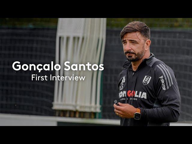 FIRST INTERVIEW | New Assistant Manager Gonçalo Santos