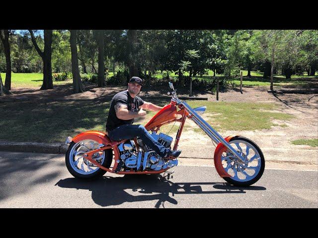 Delivery Day - A Very Custom Harley Davidson FL Chopper