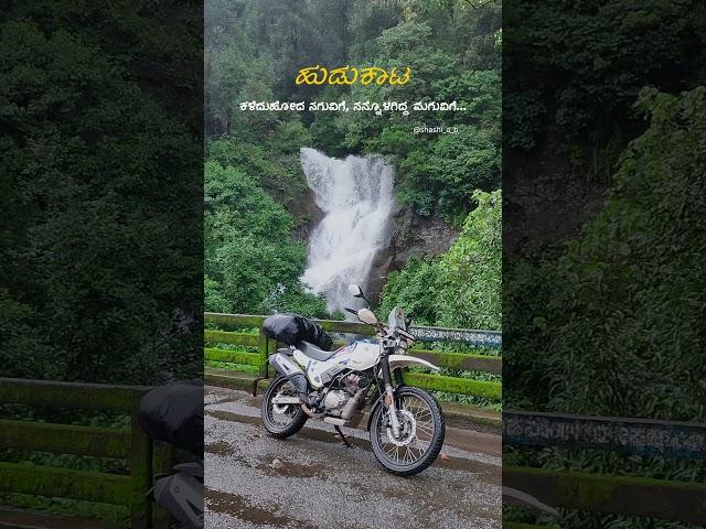 Kudremukha national park  Kadambi waterfalls #kudremukh #kadambiwaterfalls #karnataka #xpulse200