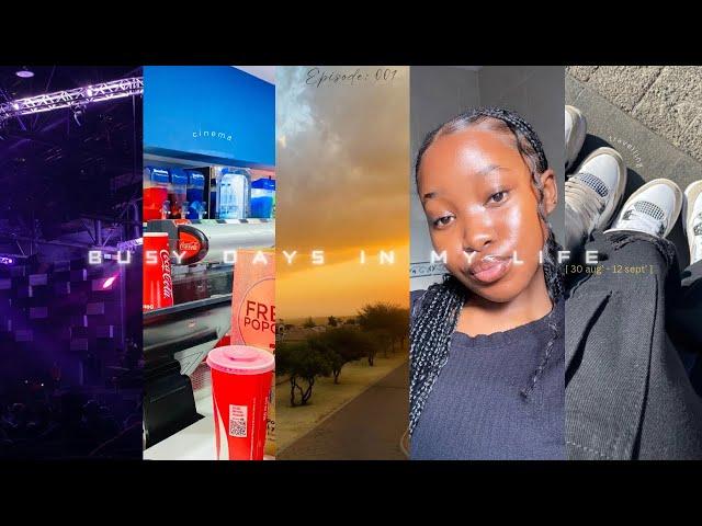 VLOG: busy days in my life [productivity, travelling, studying] | South African YouTuber