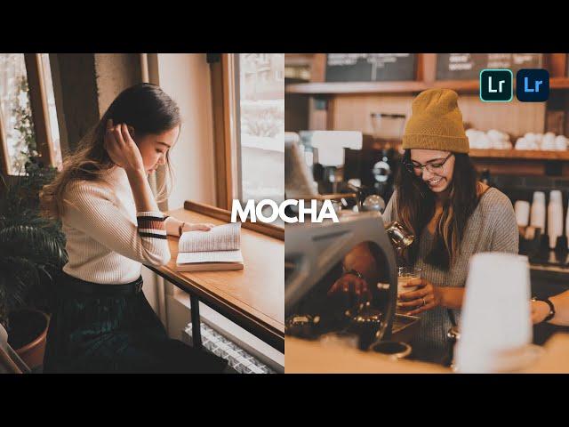 Free Lightroom Mobile Presets Free DNG XMP | Lightroom Editing Tutorial | Mocha Creamy Coffee Preset