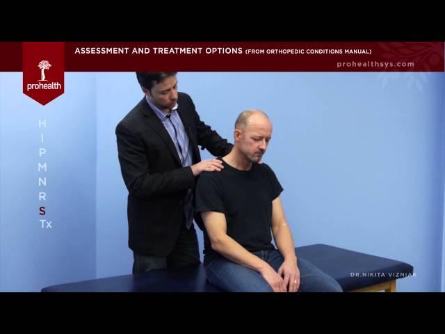 Neck Pain Physical Exam & Treatment with Roger & Dr. Nikita Vizniak