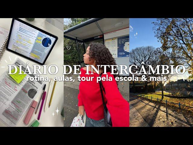 DIÁRIO DE INTERCÂMBIO | rotina, tour pela escola, aulas & mais