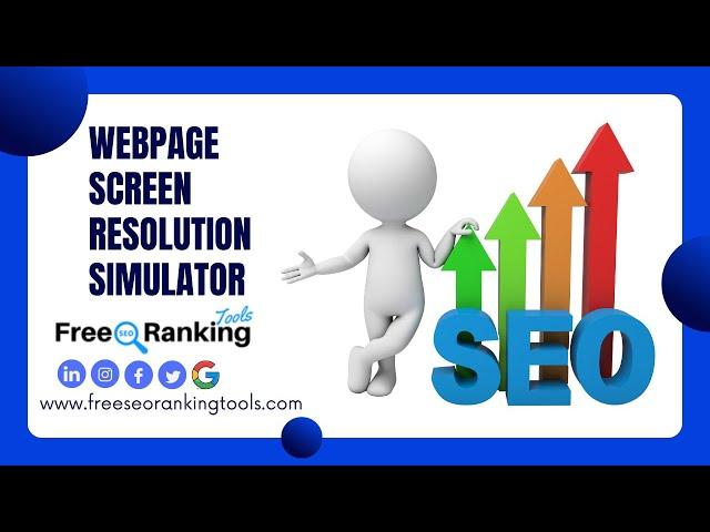 Webpage Screen Resolution Simulator Tool Free SEO Ranking Tools